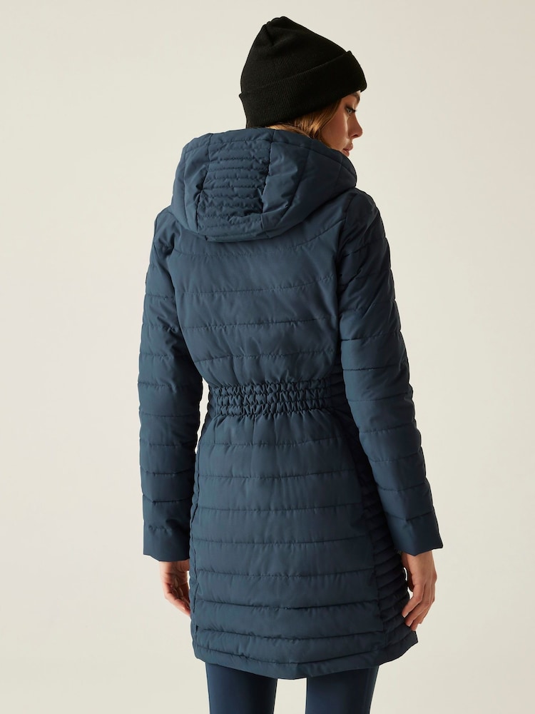 Regatta Blue Andria Heavyweight Coat - Image 2 of 9 Regatta Blue Andria Heavyweight Coat - Image 2 of 9