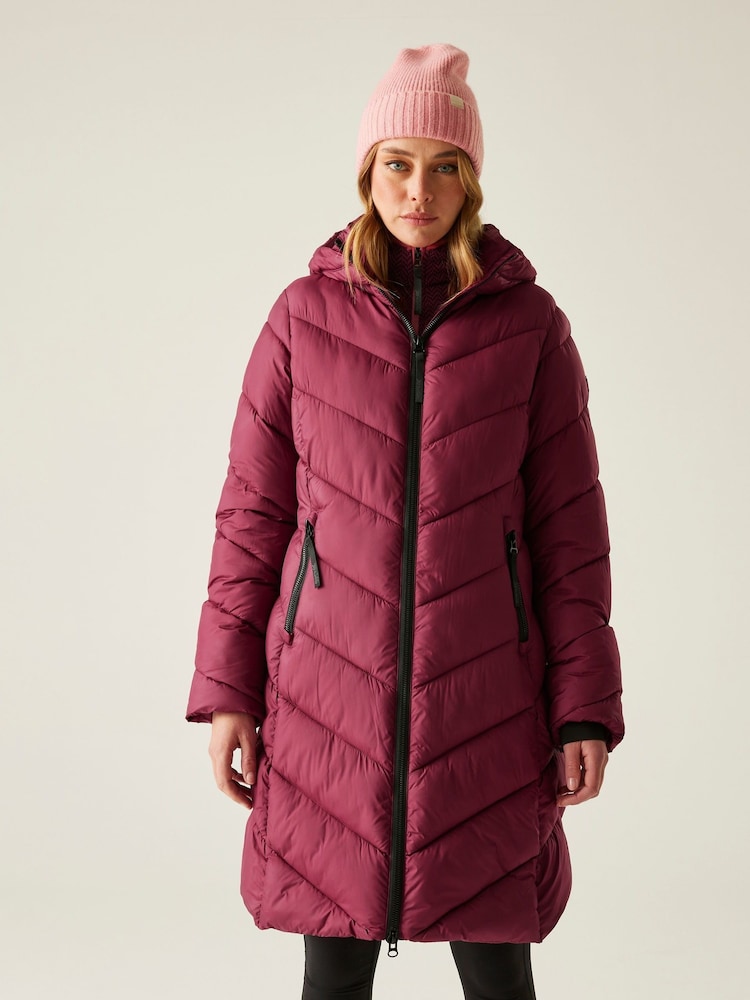 Regatta Red Anita Heavyweight Coat - Image 1 of 9 Regatta Red Anita Heavyweight Coat - Image 1 of 9