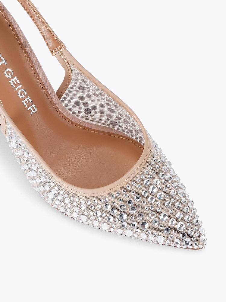 KG Kurt Geiger Pink Aria Gem Shoes - Image 5 of 5