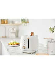 Swan White Fjord 2 Slice Toaster - Image 1 of 6