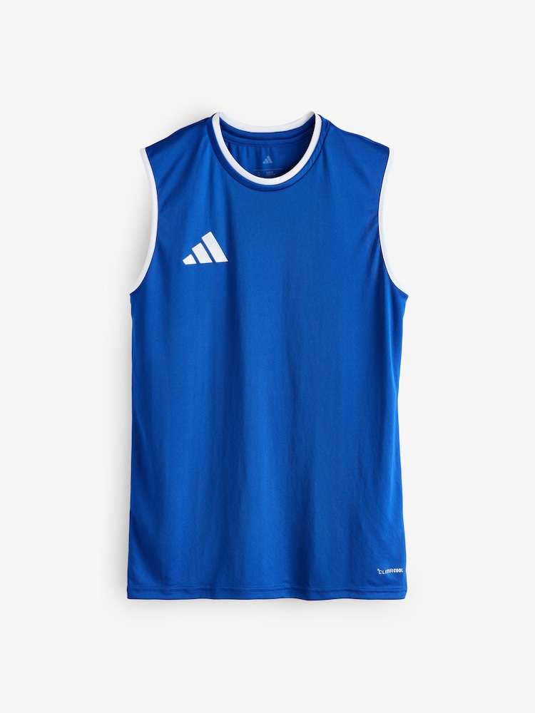 Albastru/Alb - adidas Entrada26 Sleeveless Jersey - Imaginea 1 din 1