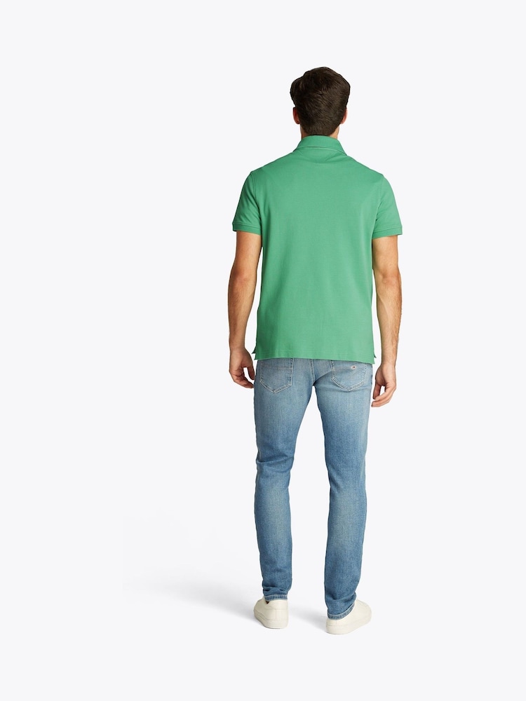 Tommy Hilfiger Green Regular Fit 1985 Polo Shirt - Image 2 of 6