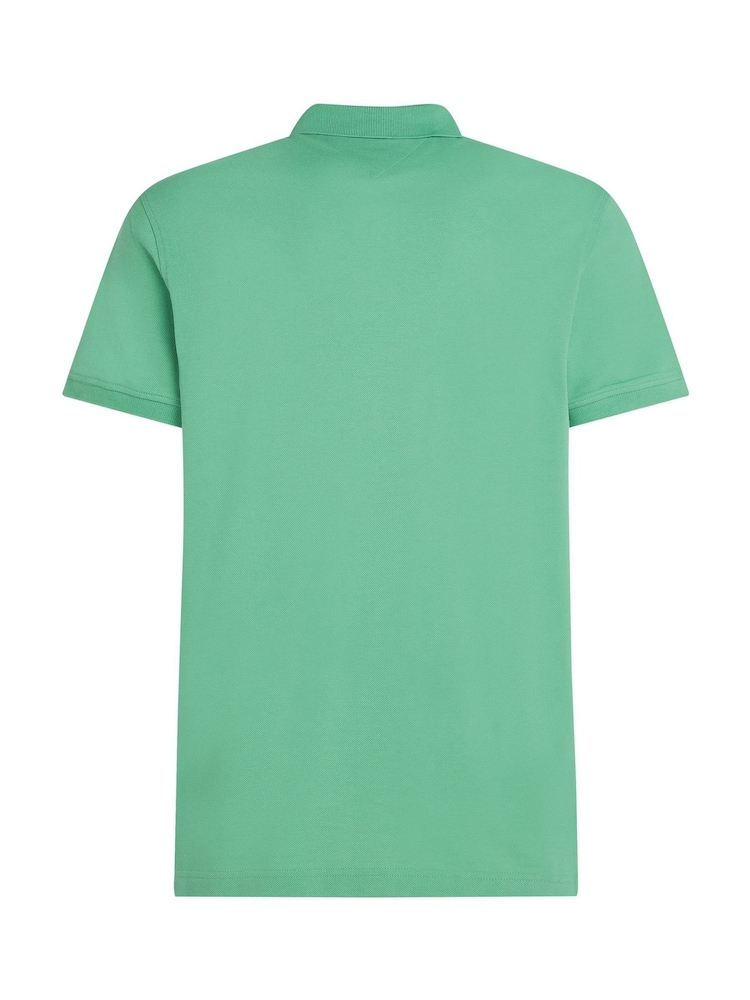 Tommy Hilfiger Green Regular Fit 1985 Polo Shirt - Image 6 of 6