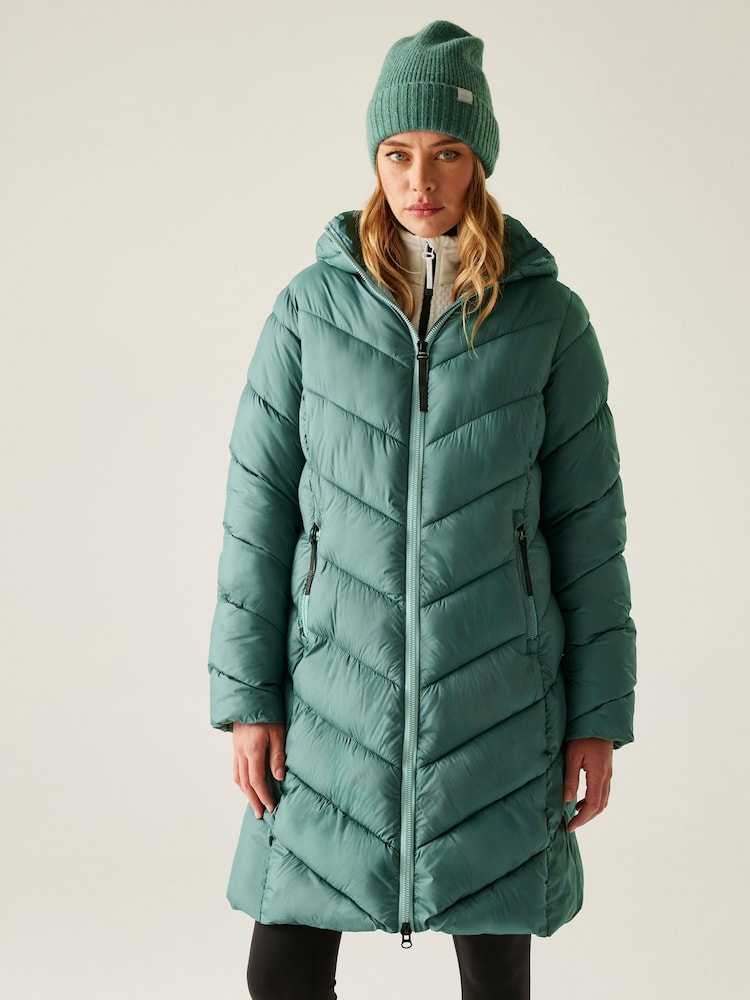 أخضر - Regatta Anita Heavyweight Coat - صورة 1 من 9 أخضر - Regatta Anita Heavyweight Coat - صورة 1 من 9
