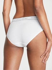 Victoria's Secret Pink/Grey/White/Black Hipster 5 Pack Logo Knickers - Image 4 of 4