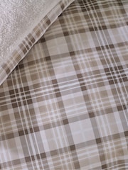 Catherine Lansfield Cosy Sherpa Check Duvet Cover Set - Imagen 4 de 4
