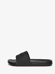 Superdry Black Logo Pool Sliders - Image 2 of 6