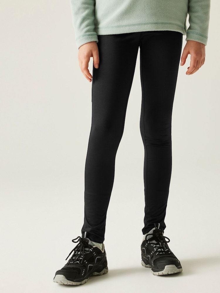 Regatta Black Barlia Winter Leggings - Image 1 of 6 Regatta Black Barlia Winter Leggings - Image 1 of 6