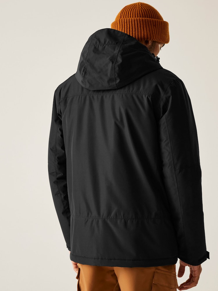 Regatta Black Thornridge Midweight Waterproof Jacket - Image 2 of 9