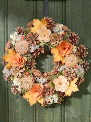Dibor Autumn Woodland Wreath 34cm - Image 2 of 5