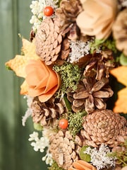 Dibor Autumn Woodland Wreath 34cm - Image 4 of 5