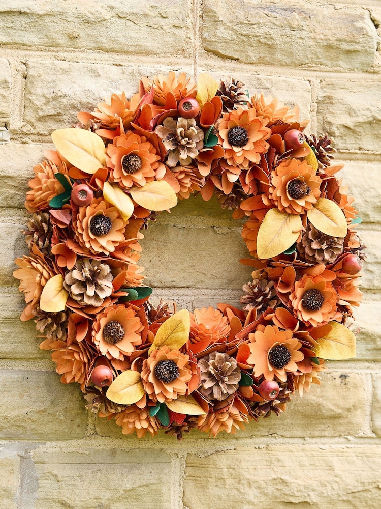 Dibor Autumn Wreath 43cm - Image 2 of 5