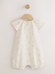 Barva Ecru ovoce s celoplošným Potisk I Love My Daddy - žerzejový Miminka overal - Obrázek 6 z 9