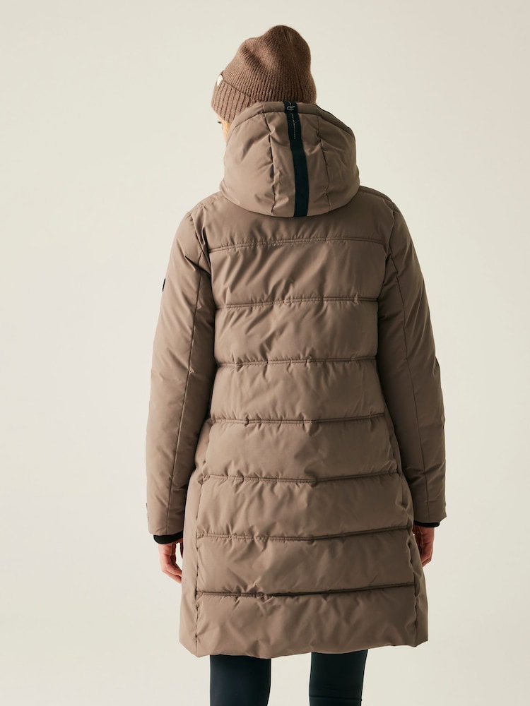 Regatta Brown Eryn Heavyweight Coat - Image 2 of 9 Regatta Brown Eryn Heavyweight Coat - Image 2 of 9