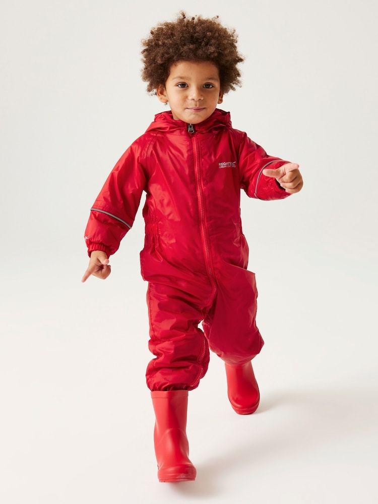Regatta Red Splosh III Waterproof All-In-One - Image 1 of 7