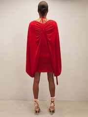 Reiss Red Jete Reiss | Royal Ballet Batwing Dress - Image 6 of 7