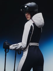J.Lindeberg Cream Ski Jackie One Piece Snowsuit - Image 2 of 4