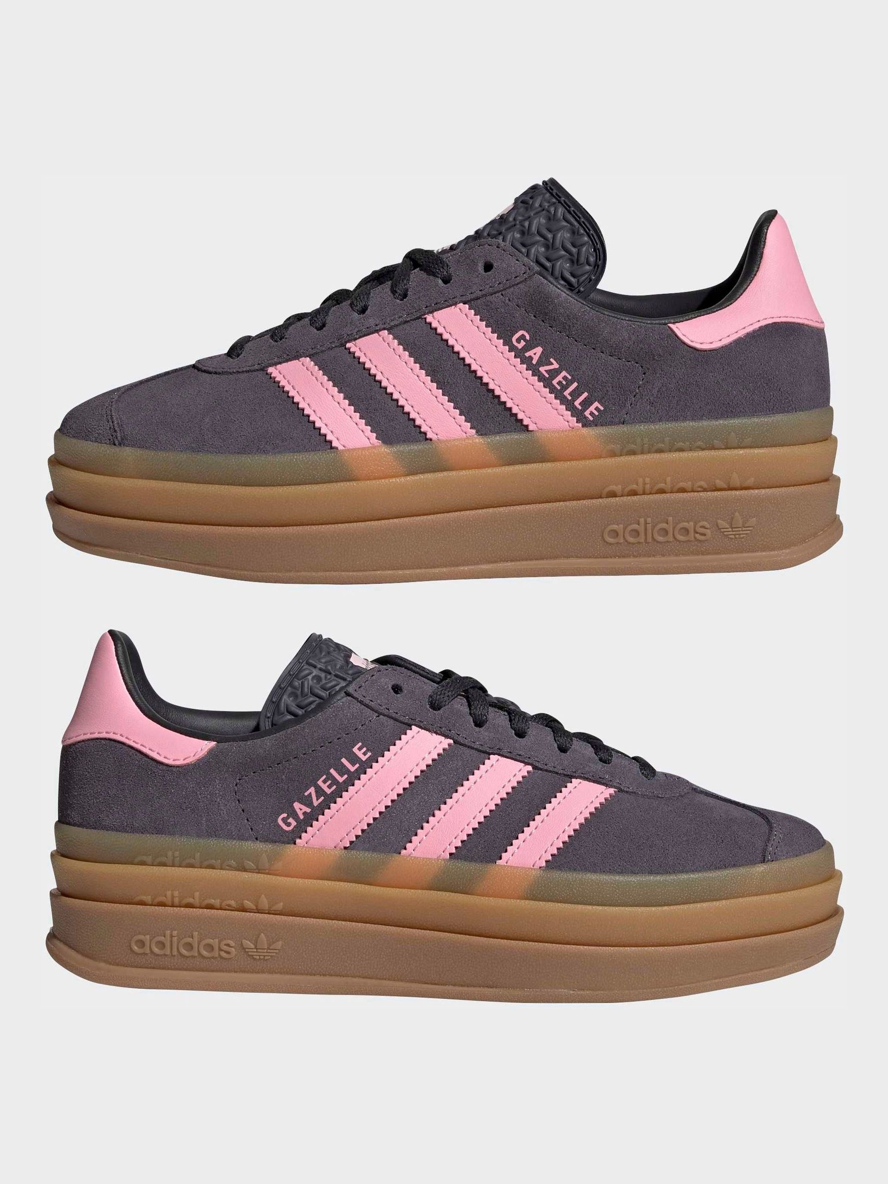 Comprar Cinza - Tênis Adidas Original Gazelle Bold Infantil from