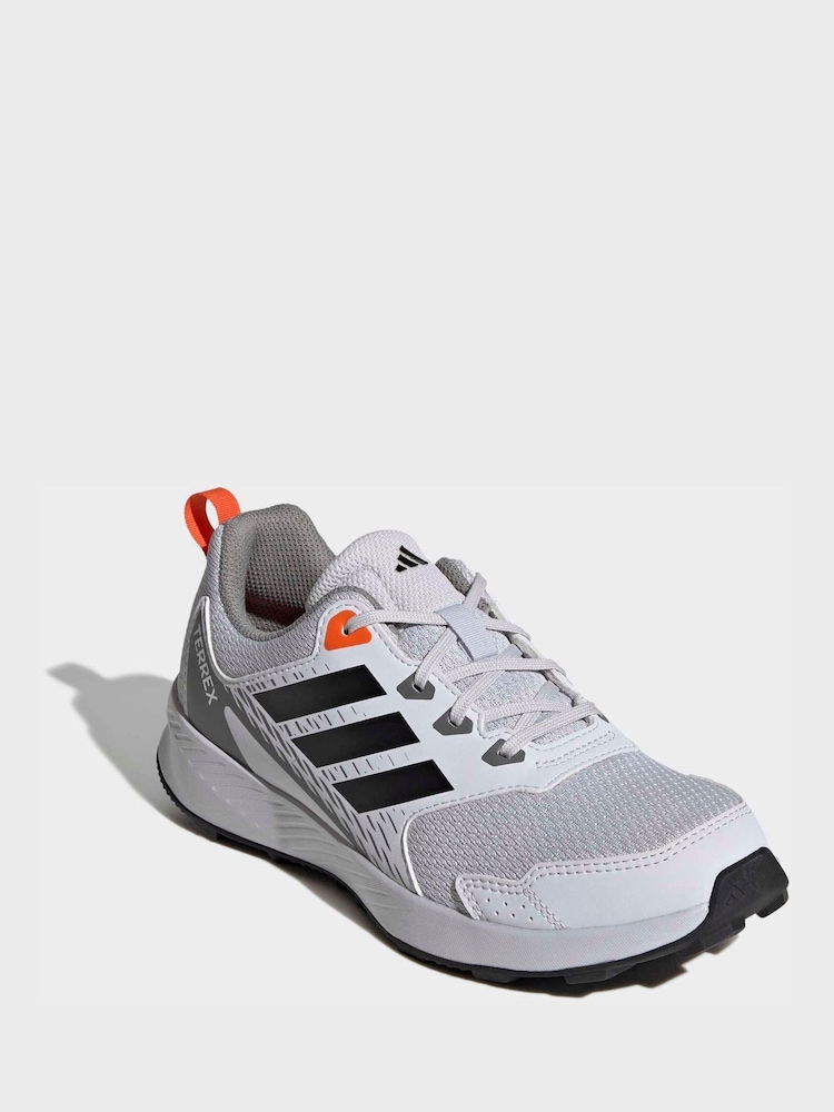 adidas Grey Terrex Tracefinder Trail Running Trainers Junior - Image 1 of 10
