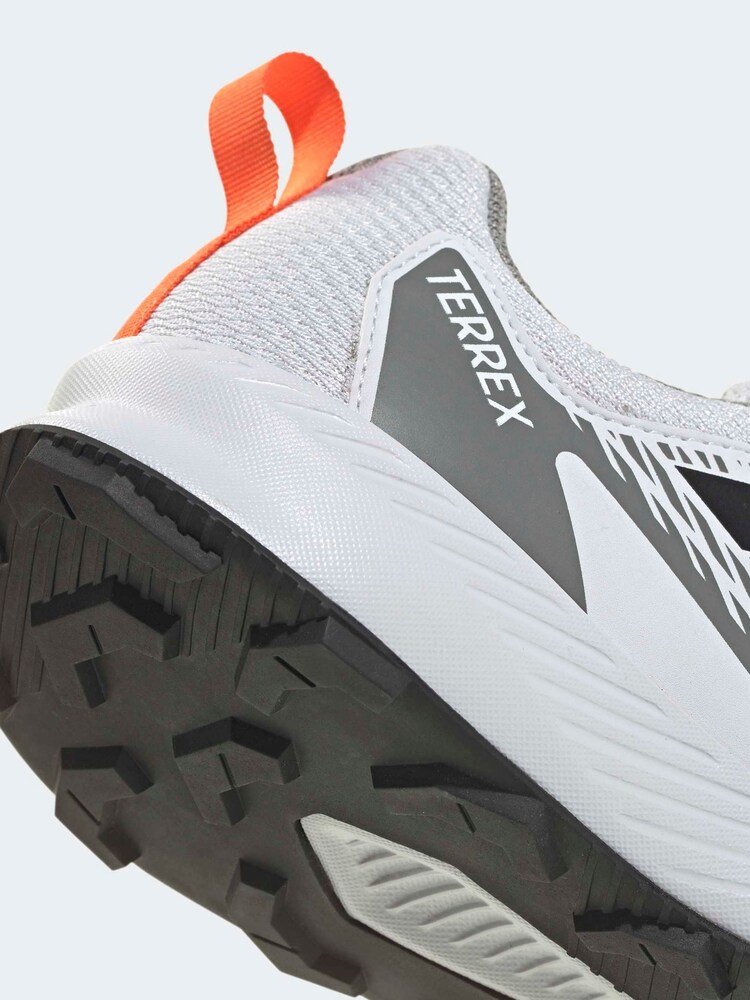 adidas Grey Terrex Tracefinder Trail Running Trainers Junior - Image 10 of 10