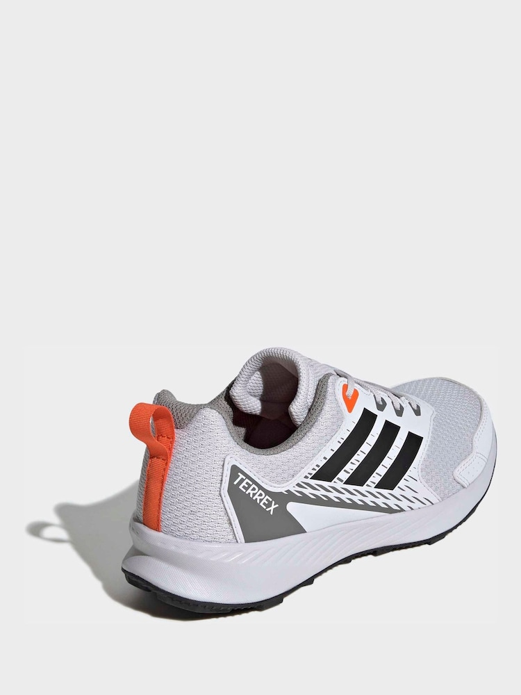 adidas Grey Terrex Tracefinder Trail Running Trainers Junior - Image 2 of 10