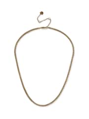 Aela Gold Tone Stainless Steel Chunky Necklace - Image 1 of 2