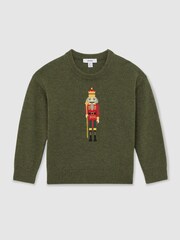 Reiss Green Desmond Jumper - Image 2 of 5