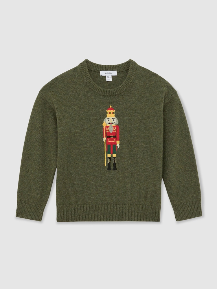 Reiss Green Desmond Jumper - Image 2 of 5