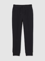 Reiss Navy Blue Premier Interlock Drawstring Joggers - Image 2 of 4
