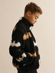 Reiss Black Gotham Jacket - Image 1 of 5