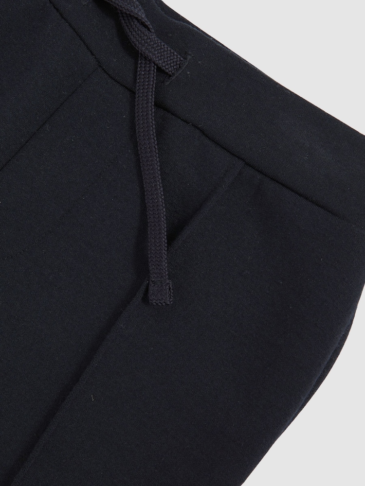 Reiss Navy Blue Premier 13-14 yrs Interlock Drawstring Joggers - Image 4 of 4 Reiss Navy Blue Premier 13-14 yrs Interlock Drawstring Joggers - Image 4 of 4