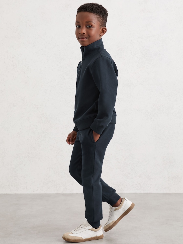 Reiss Navy Akins Joggers - Image 1 of 4