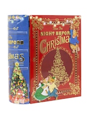 The Silver Crane Company Night Before Christmas Book Biscuit Gift Tin - Image 2 of 4