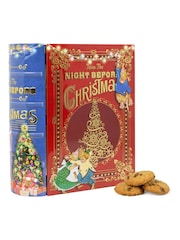 The Silver Crane Company Night Before Christmas Book Biscuit Gift Tin - Image 4 of 4