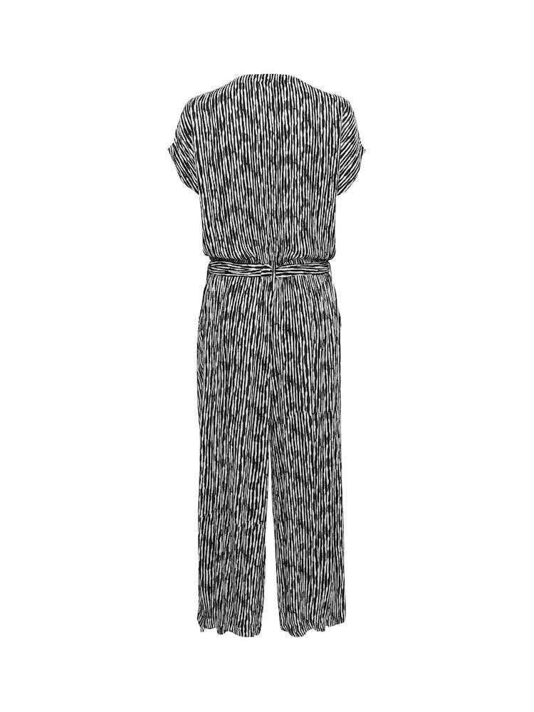 Kaffe KAmille Amber Printed Black Jumpsuit - Image 5 of 5