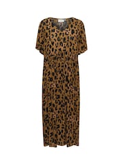 Kaffe Brown KAjessi Dress - Image 4 of 5