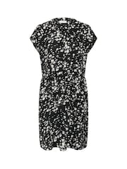 Kaffe KAbeathe Short Sleeve Black Dress - Image 5 of 6