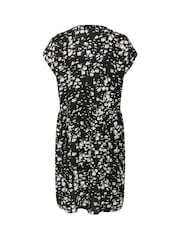 Kaffe KAbeathe Short Sleeve Black Dress - Image 6 of 6