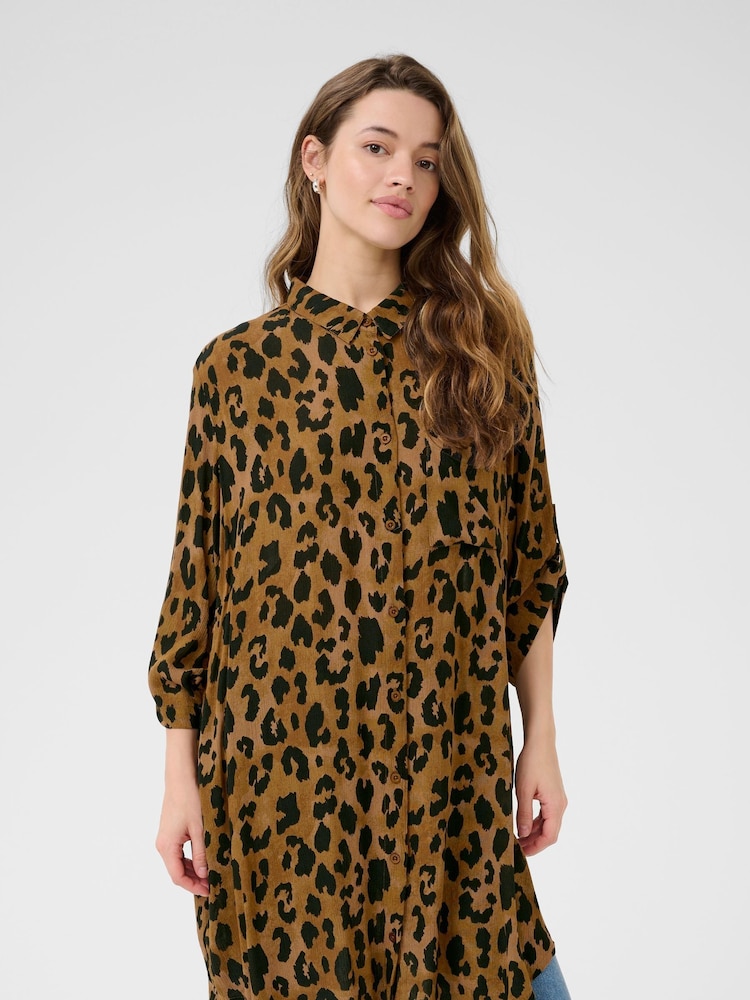 Kaffe KAjessi Amber Brown Shirt - Image 1 of 6 Kaffe KAjessi Amber Brown Shirt - Image 1 of 6