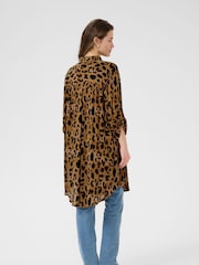 Kaffe KAjessi Amber Brown Shirt - Image 2 of 6