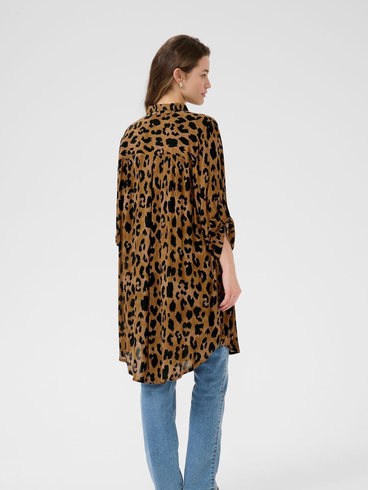 Kaffe KAjessi Amber Brown Shirt - Image 2 of 6 Kaffe KAjessi Amber Brown Shirt - Image 2 of 6