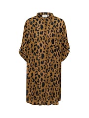 Kaffe KAjessi Amber Brown Shirt - Image 5 of 6