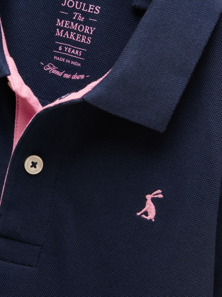 Joules Boys' Woody Blue/Green Pack Of Three Cotton Polo Shirts - Image 10 of 10 Joules Boys' Woody Blue/Green Pack Of Three Cotton Polo Shirts - Image 10 of 10