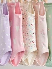 Pink Vest Baby Bodysuits 5 Pack - Image 3 of 12