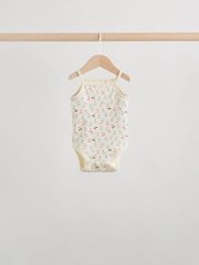 Pink Vest Baby Bodysuits 5 Pack - Image 7 of 12