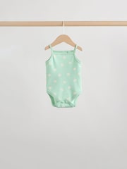 Pink Vest Baby Bodysuits 5 Pack - Image 9 of 12