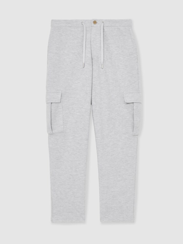 Reiss Willan Jersey Cargo Trousers with Cotton - صورة 2 من 7