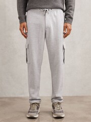 Reiss Willan Jersey Cargo Trousers with Cotton - صورة 4 من 7