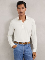 Reiss White Porofino Polo Shirt - Image 1 of 6
