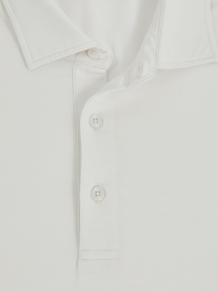 Reiss White Porofino Polo Shirt - Image 6 of 6 Reiss White Porofino Polo Shirt - Image 6 of 6